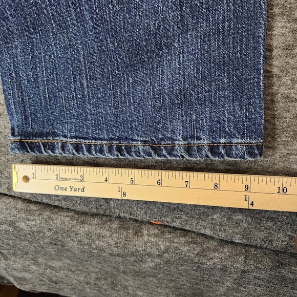 Levi Strauss Signature Gold Relaxed Straight Leg Men's Blue Jeans 40x30 - Picture 8 of 9